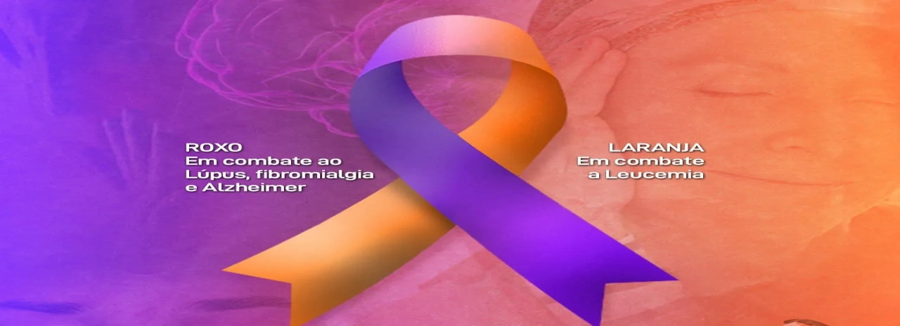 Fevereiro Roxo e Laranja