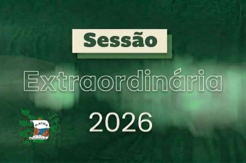 11ª Sessão Extraordinária - 2026