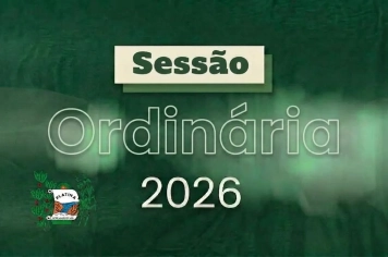 21ª Sessão Ordinária - 2026