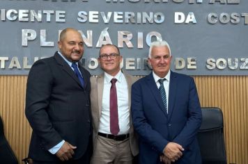 Foto - Posse dos Vereadores, Vice-Prefeito e Prefeito