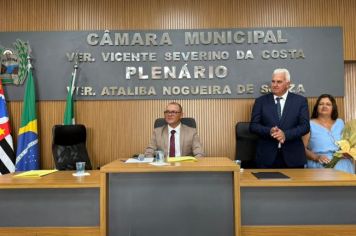 Foto - Posse dos Vereadores, Vice-Prefeito e Prefeito