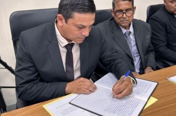 Foto - Posse dos Vereadores, Vice-Prefeito e Prefeito