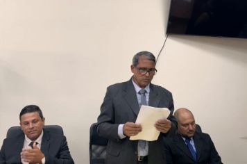 Foto - Posse dos Vereadores, Vice-Prefeito e Prefeito