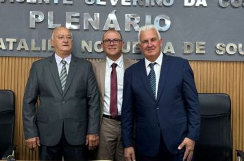 Foto - Posse dos Vereadores, Vice-Prefeito e Prefeito