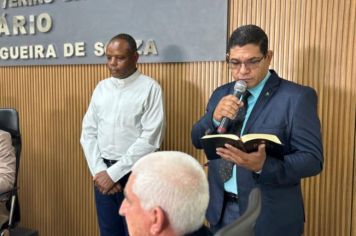 Foto - Posse dos Vereadores, Vice-Prefeito e Prefeito